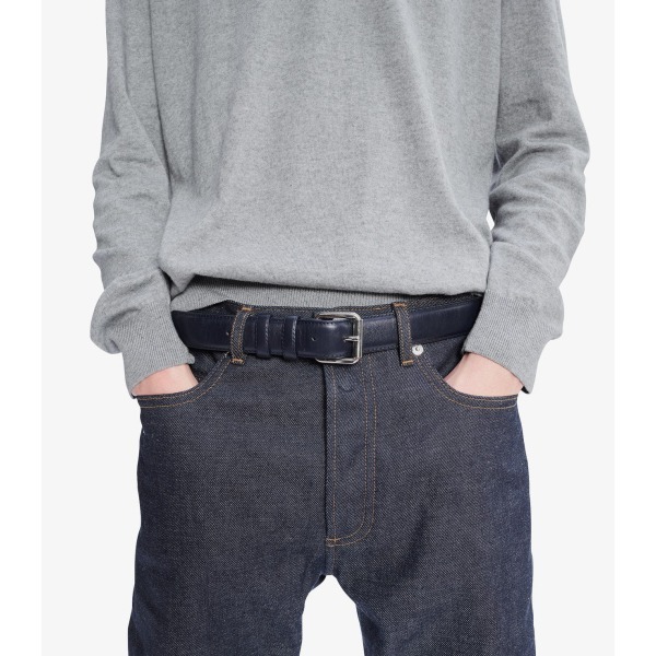 Cinto Couro Liso (ref 4fdb)